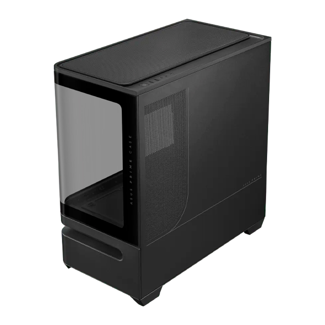 Gabinete ASUS PRIME AP202 Templado Black USB-C 3x12cm ARGB