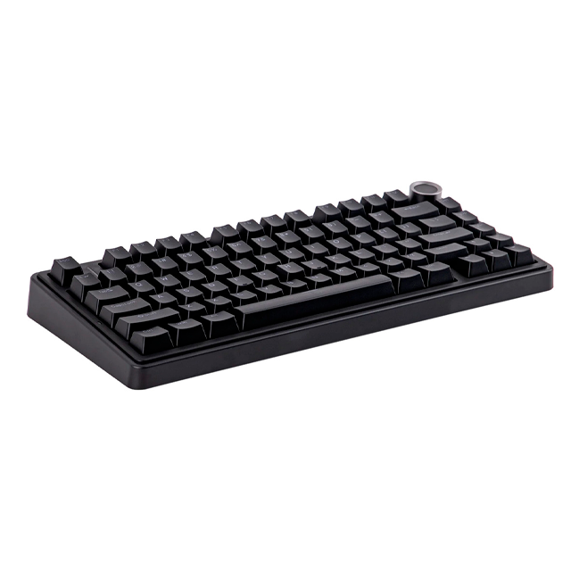 Teclado Aula F75 Wired Negro Mecánico 75% Rainbow RGB Switch Red Inglés