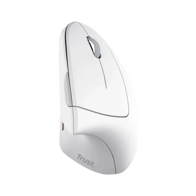 Mouse Trust Verto Ergo Vertical White USB Ergonómico 1600 DPI