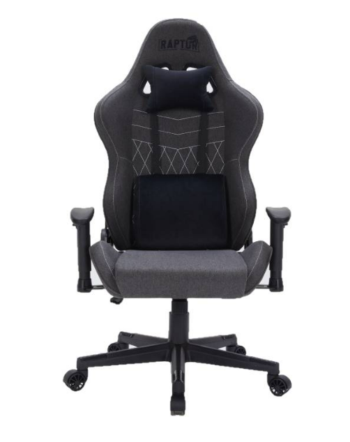 Silla Gamer Raptor Throne R1 Tela Negra