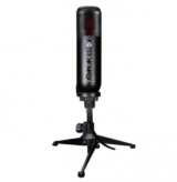 Microfono Fantech Leviosa MCX01 Black RGB Streaming Condensador USB