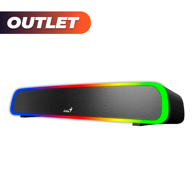 OUTLET Parlante Genius Soundbar 200BT USB Bluetooth Black