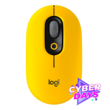 MOUSE LOGITECH POP BLACK/YELLOW WIRELESS 910-006549