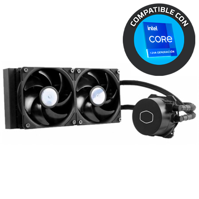 Cooler CPU Water Cooling Cooler Master ML240L V2 Intel/AMD (Compatible 12va Gen)