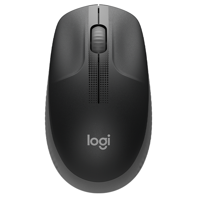 Mouse Logitech M190 Black Wireless Inalámbrico USB