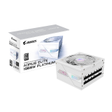 FUENTE GIGABYTE AE1000PM PG5 ICE 1000W AORUS ELITE 80 PLUS PLATINUM ATX 3.0 PCIE 5.0 FULL MODULAR