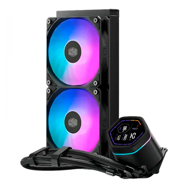 Cooler CPU Watercooler Cooler Master MasterLiquid 240 CORE NEX Digital ARGB LGA1200/LGA1700/LGA1851/AM4/AM5