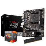 COMBO ACTUALIZACIÓN PC AMD RYZEN 3 3200G + A520 + 8GB DDR4 + RADEON VEGA