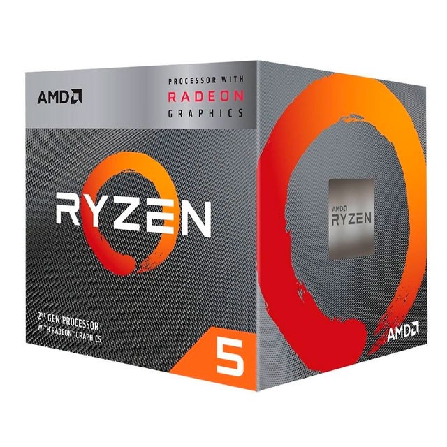 Micro AMD Ryzen 5 3400G QuadCore Vega 11 AM4 BOX Gezatek