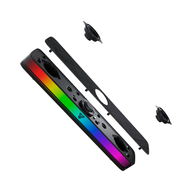 Barra de Sonido Fantech Groove Bar Pro BS151 Black Wireless RGB