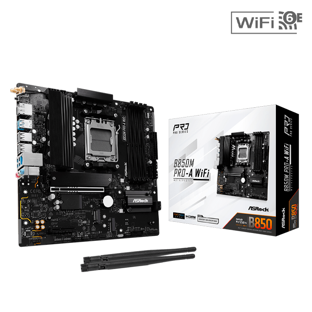 Mother ASROCK B850M PRO-A WIFI AM5