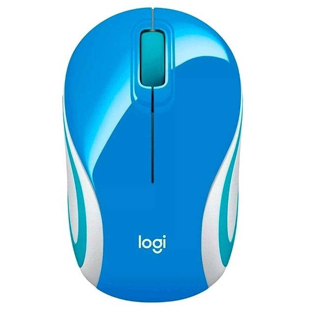 Mouse Logitech M187 Blue Wireless Inalámbrico USB