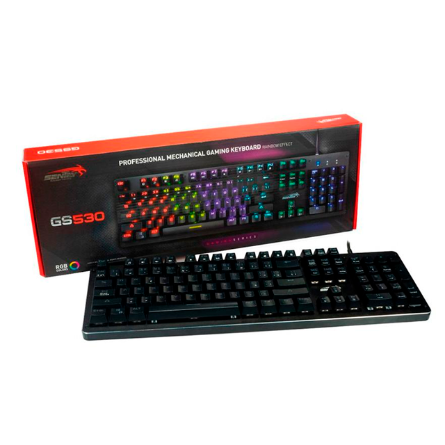 Teclado Sentey GS-530 RGB Mecánico Switch MX Red Outemu