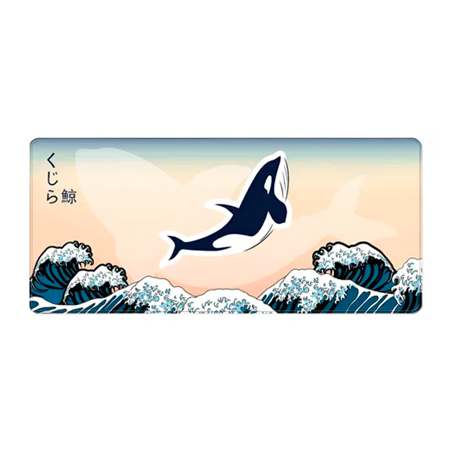 Mouse Pad Fantech Ato MP905 Kujira Nami Speed/Control XL (900x400mm) Andiselizante Impermeable