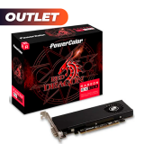 OUTLET PLACA DE VIDEO POWERCOLOR RADEON RX 550 4GB GDDR5 (LEXA EDITION)