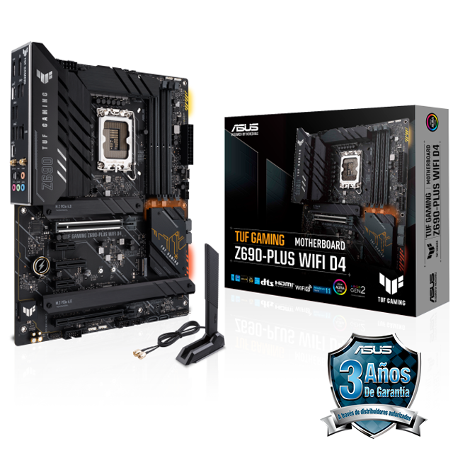 Mother ASUS TUF Z690-PLUS GAMING WIFI D4 (12va Gen) LGA1700