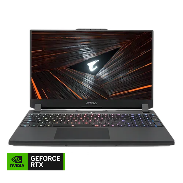 Notebook Gigabyte Aorus 15 XE4 QHD Intel I7 12700H | 16GB DDR4 | RTX 3070 TI 8Gb | 1Tb NVME | 15.6 2K 2560x1440 165Hz | Win11 | XE4-73LAB14SH