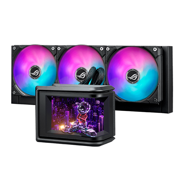 COOLER CPU WATERCOOLER ASUS ROG RYUO IV 360 ARGB 360MM LGA1200/LGA1700/LGA1851/AM4/AM5
