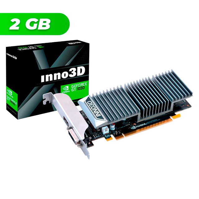 REYES Placa de Video Inno3D NVIDIA GeForce GT 1030 2GB GDDR5