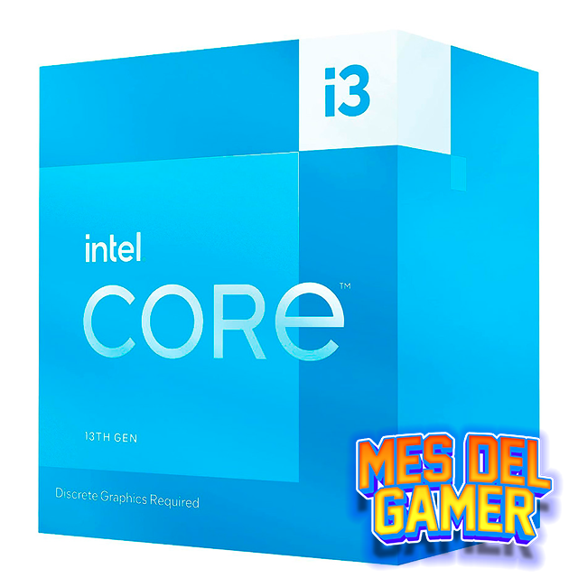 MES GAMER Micro Intel Core I3 13100F 4 Núcleos / 8 Threads 4.5Ghz (13va Gen) LGA1700