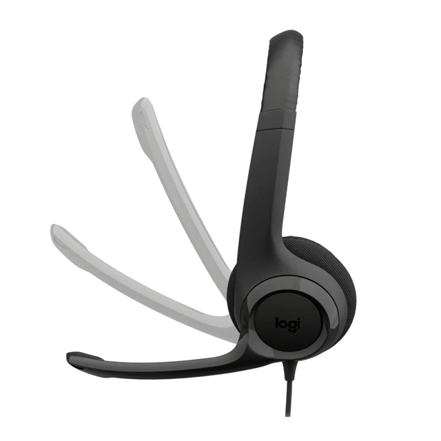 Auriculares Logitech H390 USB-C Black C/Micrófono 981-001575