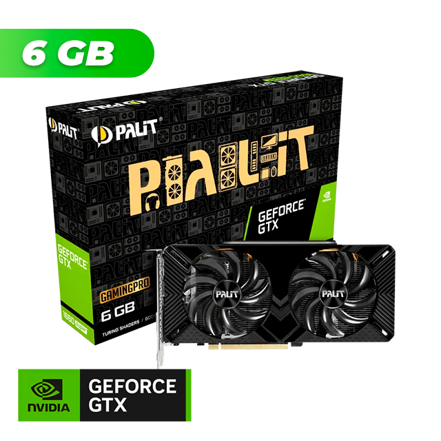 Placa de Video Palit NVIDIA GeForce GTX 1660 SUPER GAMING PRO 6GB GDDR6