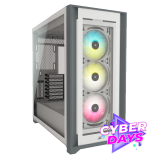 CYBER DAYS Gabinete Corsair iCUE 5000X Templado RGB White 3x120mm