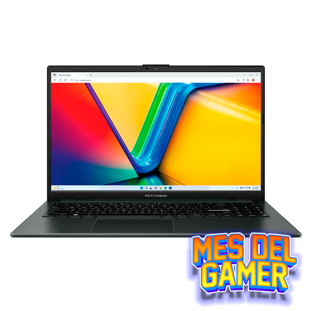 MES GAMER Notebook ASUS E1504 Intel Core I3 N305 | 8GB DDR4 | SSD 256GB | 15.6 FHD 