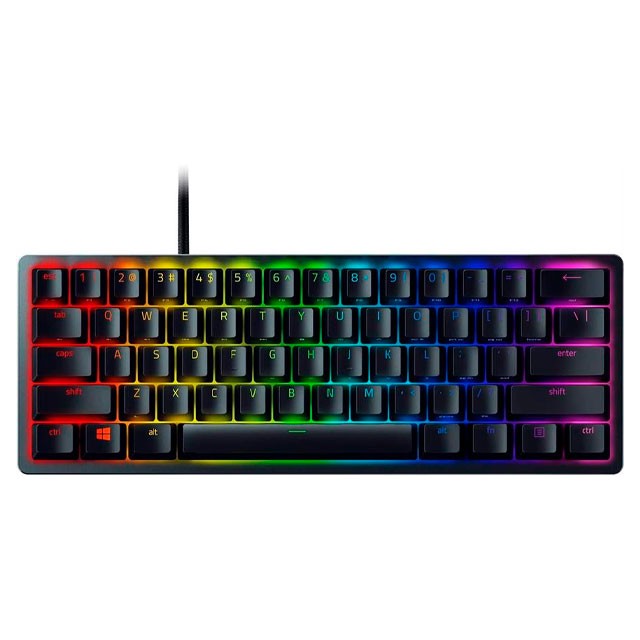 Teclado Mecánico Razer Huntsman Mini 60% Purple Switch Español