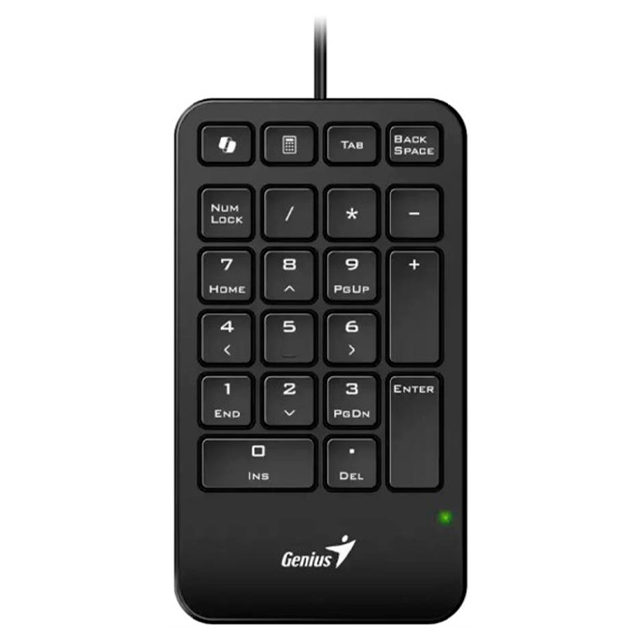 TECLADO NUMÉRICO GENIUS NUMPAD 125 USB-A BLACK