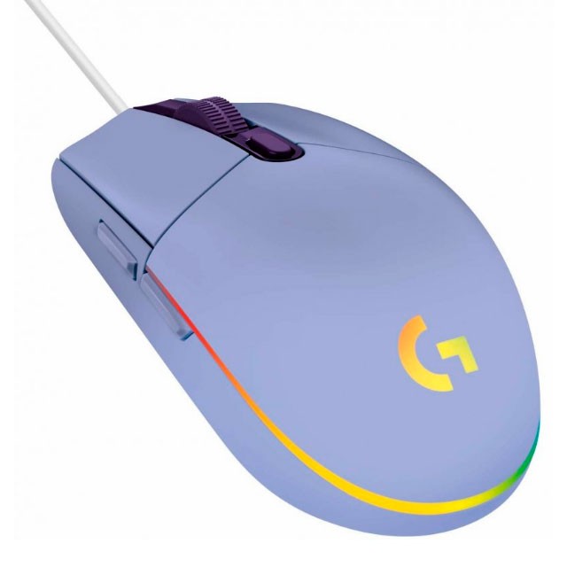 Mouse Logitech G203 Gaming Lightsync RGB Lila 8000 DPI