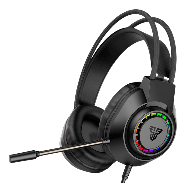 AURICULARES FANTECH PORTAL HQ55 RGB 50MM DUAL 3.5MM + USB PC/PS4/PS5/XBOX