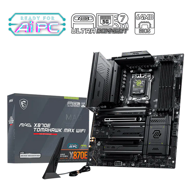 MOTHER MSI MAG X870E TOMAHAWK MAX WIFI AM5