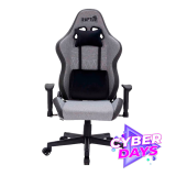 CYBER DAYS Silla Gamer Raptor Throne R1 Tela Gris
