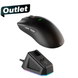 OUTLET Mouse Fantech Tanto S WG13S Wireless Black Dock RGB Bateria 8K 26000 DPI Sensor PixArt