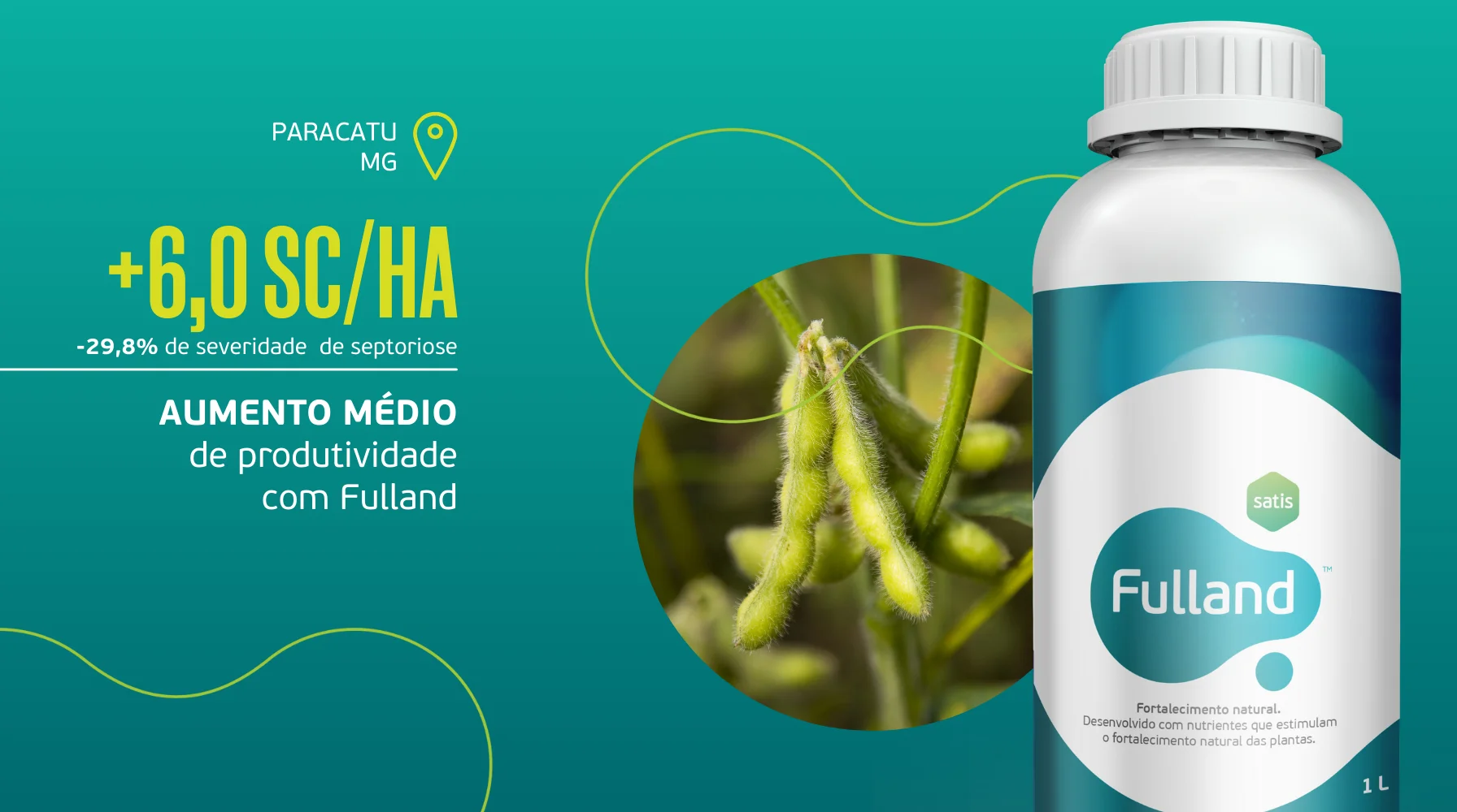 Manejo de doenças com Fulland na cultura da soja