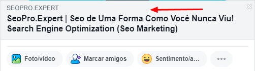 facebook title tag