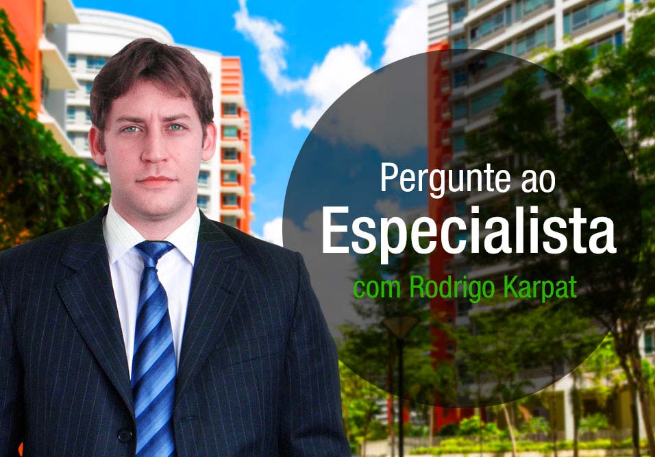 Essa semana, Rodrigo Karpat fala sobre uso da vaga, área de lazer e decoração do hall
