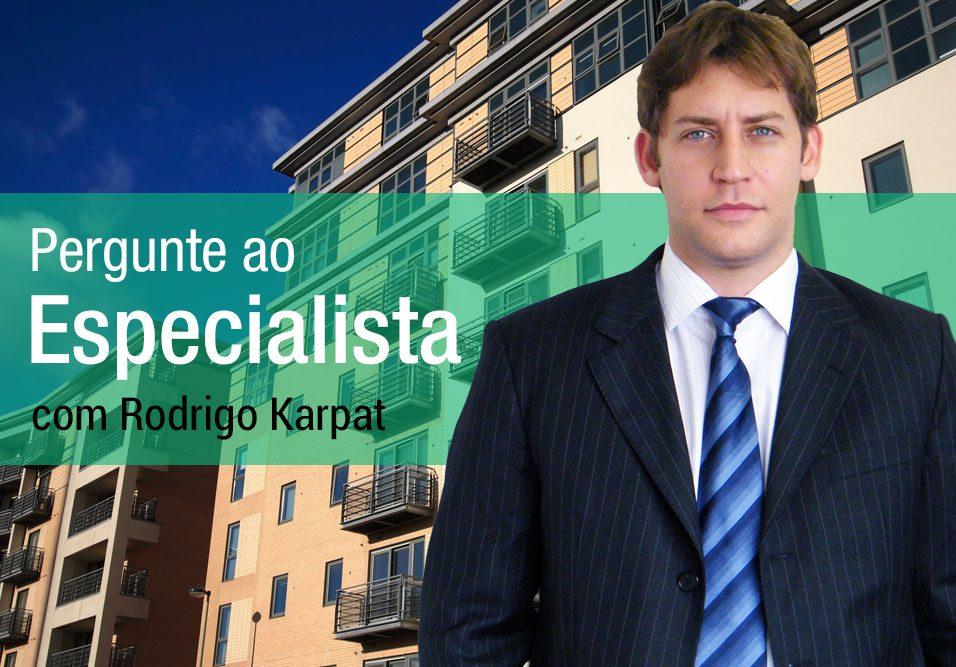 Essa semana, Rodrigo Karpat fala sobre aluguel de antena, entrada no condomínio e atividade comercial 