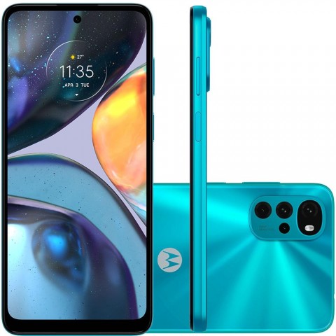Smartphone Motorola Moto G22 Azul