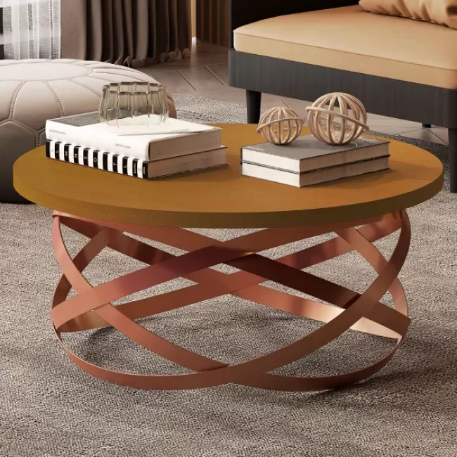 Mesa de Centro Nature - Marrom - Dalla Casa