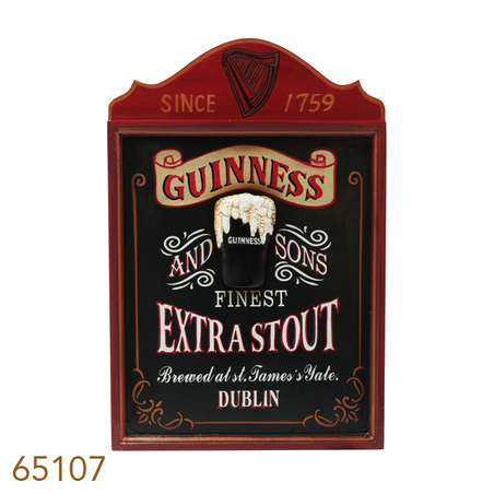 quadro guinness extra stout 60x40x3cm