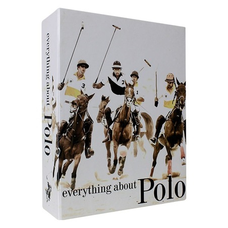 book box everything about polo 26x20x7cm
