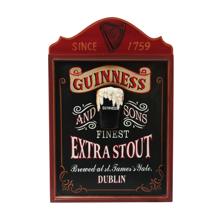quadro guinness extra stout 60x40x3cm