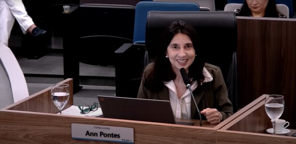 Conselheira Ann Pontes assume vaga no Conselho da Escola de Contas do TCMPA