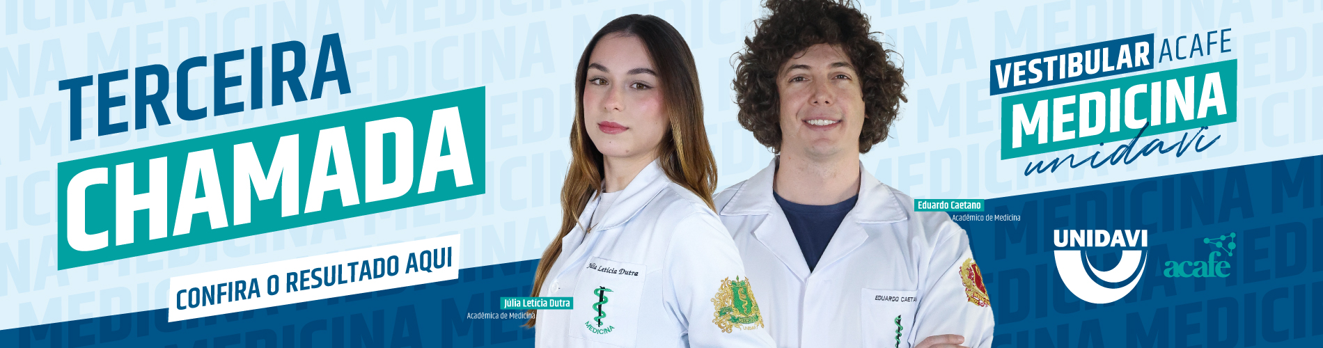 3ª Chamada - Vestibular Medicina Acafe | Verão 2026