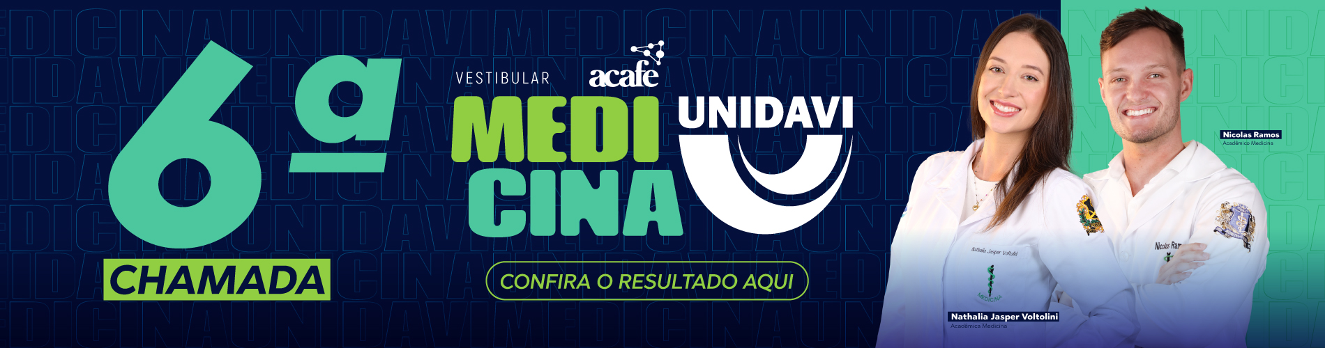 6ª Chamada Medicina - Vestibular Inverno 2025