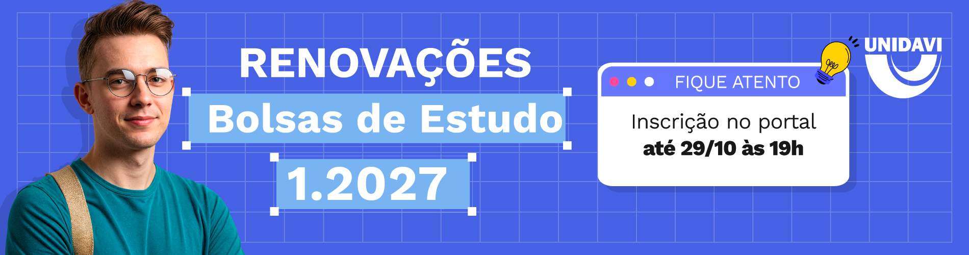 Renovação Bolsas de Estudo | 1.2027
