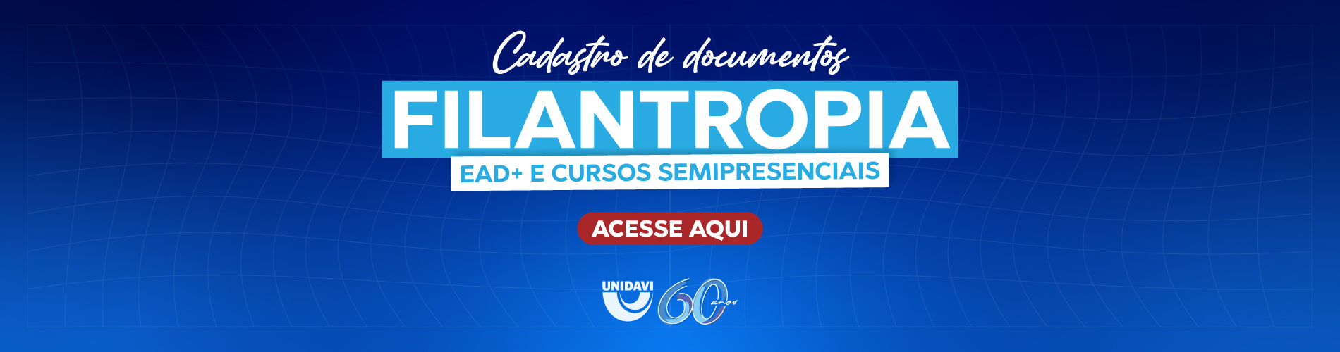 Bolsa Filantropia - Cursos ead+ e Semipresenciais 1/2026