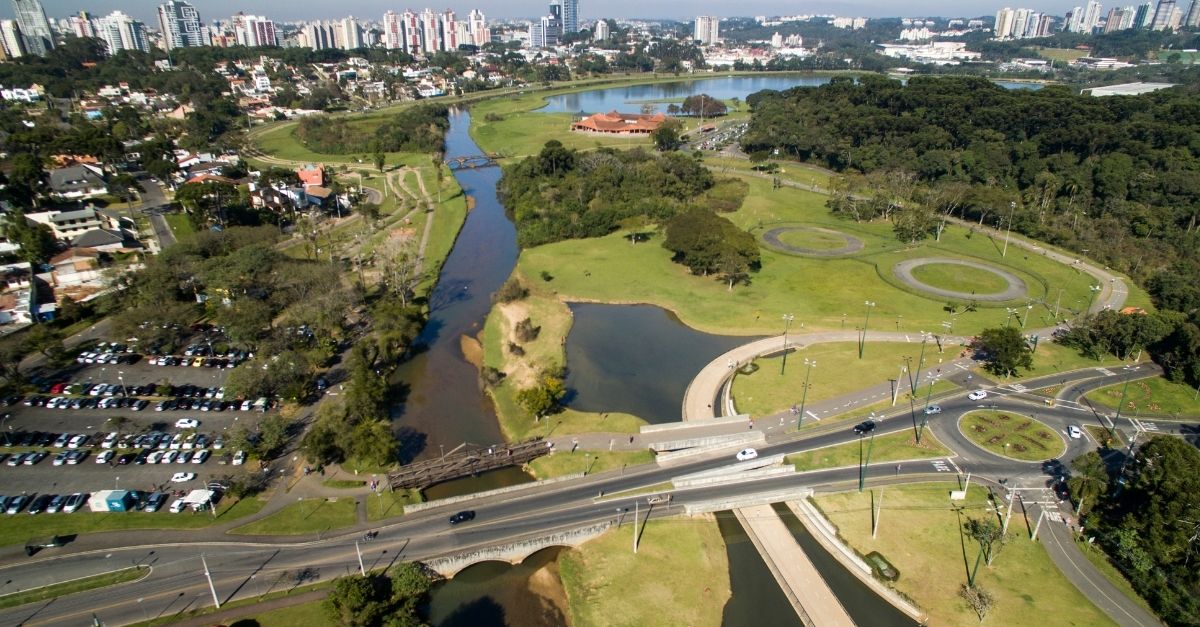 Ilustração de Cabral Curitiba - PR
